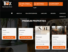 Tablet Screenshot of housebox-kw.com